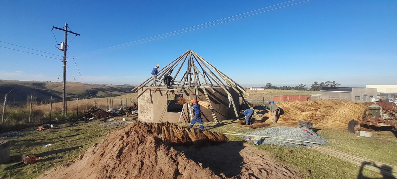 Kei Thatching project 17